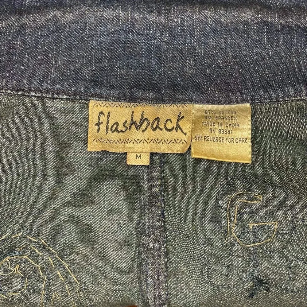 Embellished Denim Jacket | Flashback - Picture 7 of 8